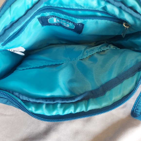 Lug Flutter blue mini cross body bag - Picture 6 of 11